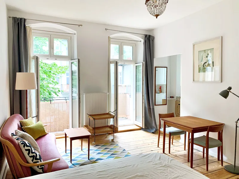 Boxhagener Kiez: ruhige und helle 1-Zimmer-Wohnung — photo 1